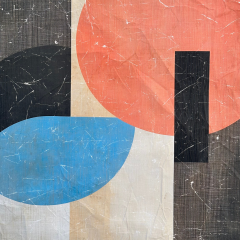 PASTEL SUNRISE - A (60x60cm)